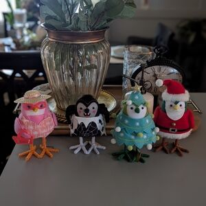 (5) TARGET FEATHERLY FRIENDS HOLIDAY BIRDS